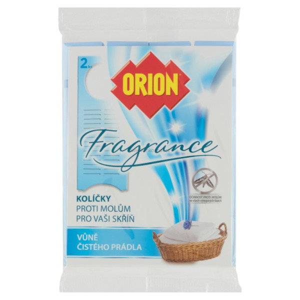 ORION Fragrance kolíčky proti molům, vůně čistého prádla