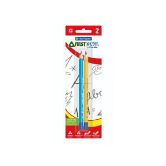 Grafitová tužka CENTROPEN 9512 First Pencil, sada 2 ks