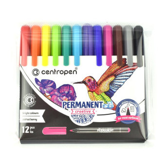 Popisovač CENTROPEN Creative 2896, sada 12 ks