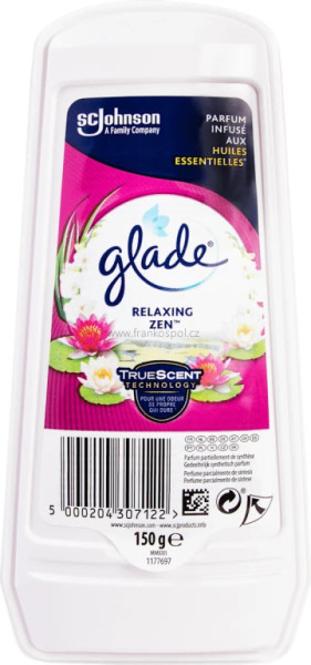 GLADE gelový osvěžovač vzduchu, 150 g, Relaxing zen