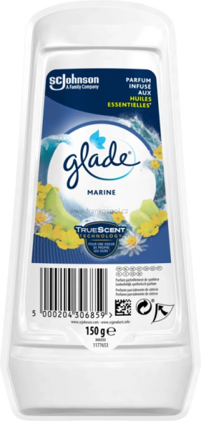 GLADE gelový osvěžovač vzduchu, 150 g, Marine