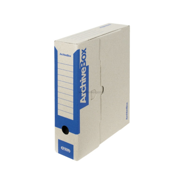 Box archivační EMBA Colour, A4, 75 mm, modrý
