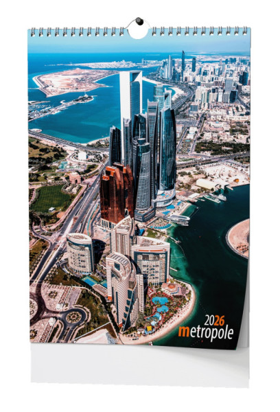 Nástěnný kalendář METROPOLE, BNE4