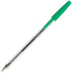 Pero kuličkové jednorázové, 0,7 mm, zelené