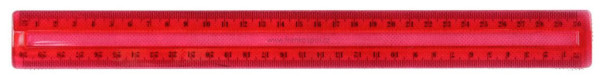 Pravítko ohebné 30 cm, barevné