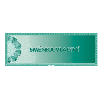 Vlastní směnka Zaplatím