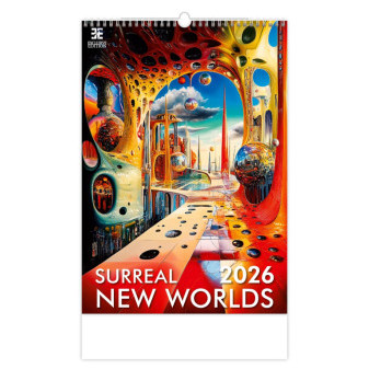 Nástěnný kalendář SURREAL NEW WORLDS, N264