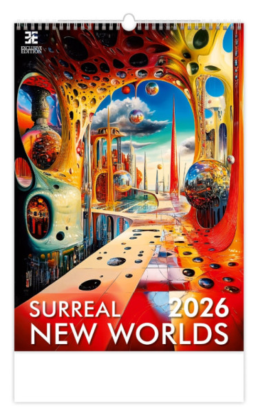 Nástěnný kalendář SURREAL NEW WORLDS, N264