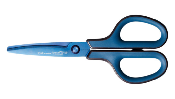 Nůžky PLUS 35057 Fitcut Curve Premium Titanium, symetrické, 17,5 cm