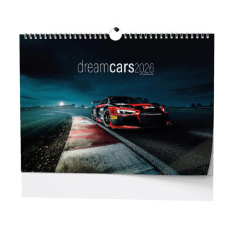 Nástěnný kalendář DREAM CARS, BNE10