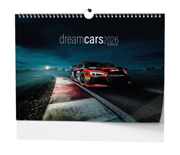 Nástěnný kalendář DREAM CARS, BNE10