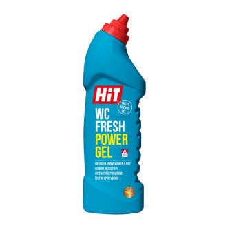 HIT WC fresh power gel, tekutý čistič, 750 g
