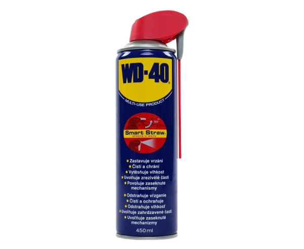 Sprej WD-40, univerzální mazivo, 450 ml Smart Straw