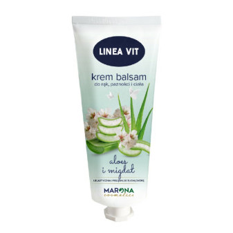 Krémový balzám na ruce i tělo LINEA VIT, 100 ml, Aloe Vera a třešňový květ