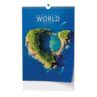 Nástěnný kalendář BEAUTIFUL WORLD, BNF6