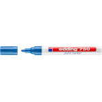 Lakový popisovač EDDING 750, 2-4 mm, modrý