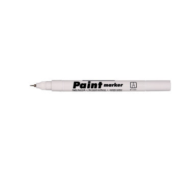 Lakový popisovač CENTROPEN 9211, 0,7 mm, bílý