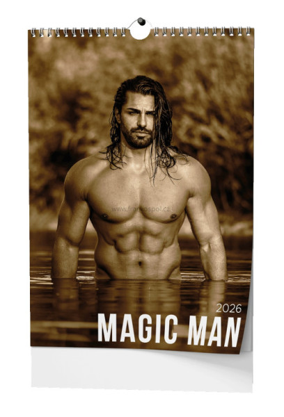 Nástěnný kalendář MAGIC MAN, BNE6