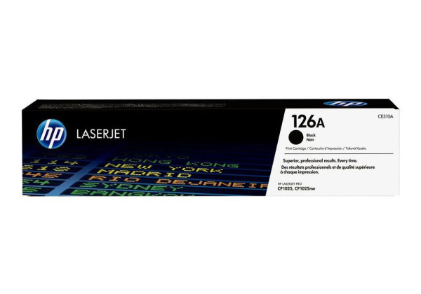 Toner HP CE310A Black, originální