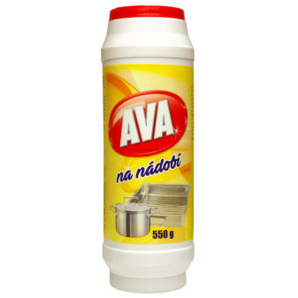AVA čistící prášek na nádobí, 550 g