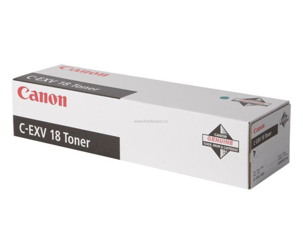 Toner CANON C-EXV18 Black, originální