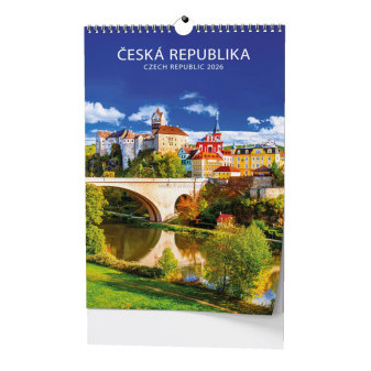 Nástěnný kalendář ČESKÁ REPUBLIKA, BNK0