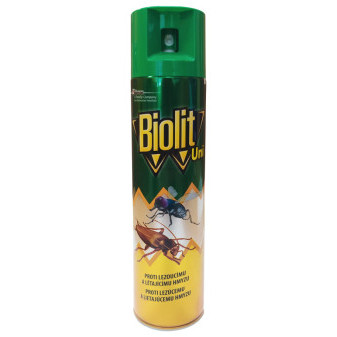 BIOLIT UNI proti létajícímu a lezoucímu hmyzu, 400 ml